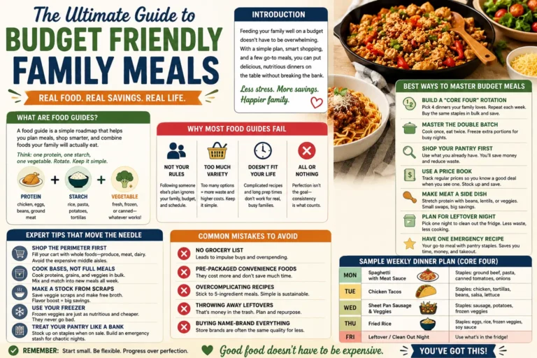 The Ultimate Guide to Budget Friendly Family Meals
