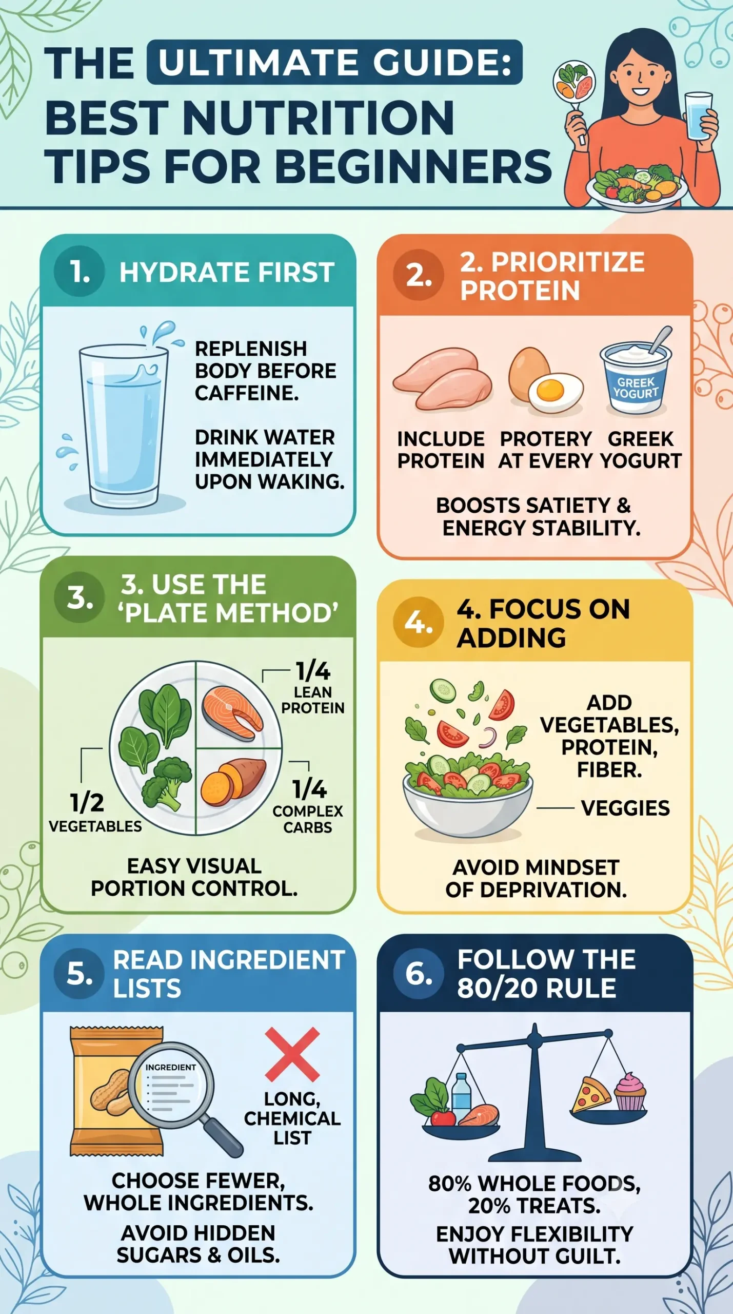 Best Nutrition Tips for Beginners: How to Eat Healthy Without the Overwhelm