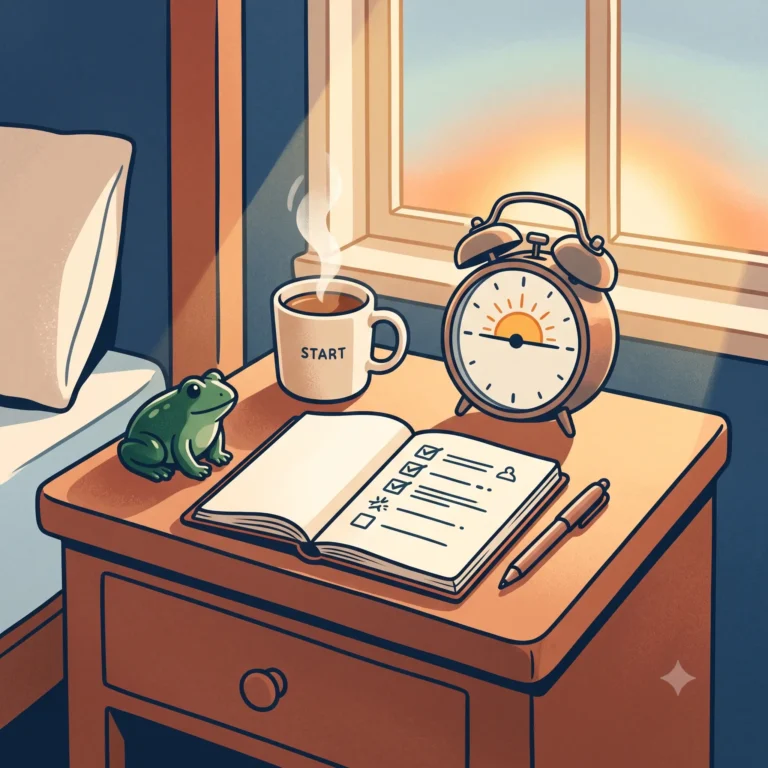morning routine for high productivity