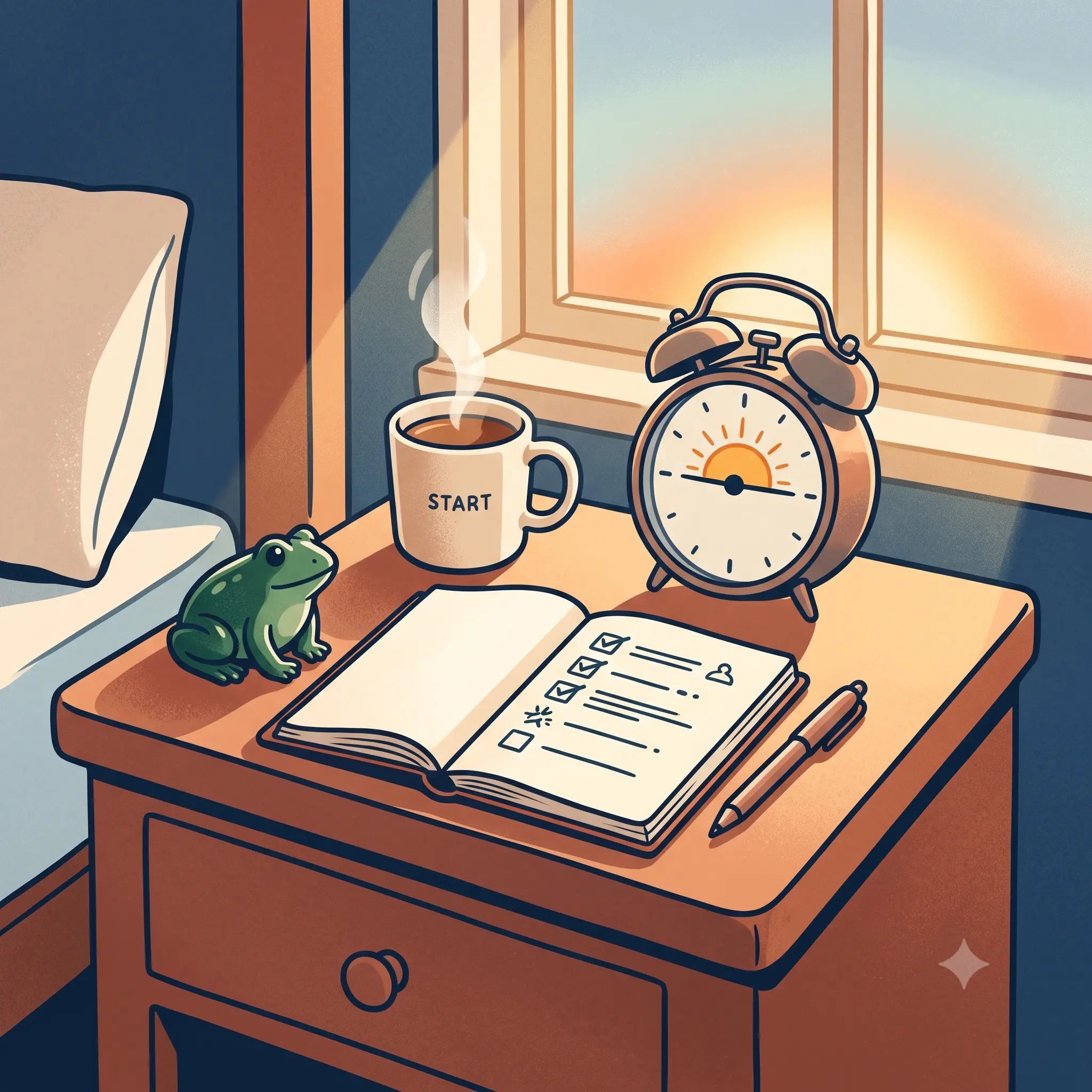 morning routine for high productivity